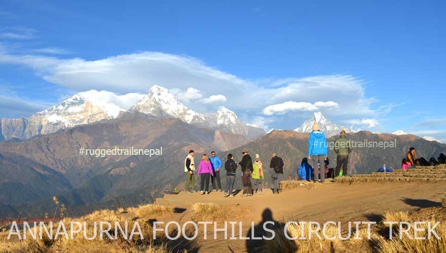 annapurna foothills trekking from pokhara